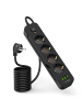 TechProtect PCL4X3 Steckdosenleiste 4-fach USB-C