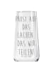 Mr. & Mrs. Panda Sektglas Spruch Sektglas Lachen mit Spruch in Transparent