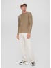 QS Strickpullover in 8235_sandfarben