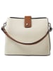 Toscanto Leder Schultertasche Toscanto Tasche beige, natur ca. 25cm