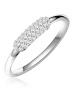 Glanzstücke München Ring aus Sterling Silber mit Zirkonia in silber