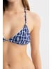 DeFacto Triangel-Bikini-Top REGULAR FIT in Mittelblau