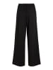 Vila Wide Leg Hose in Black