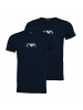 Emporio Armani Shirt 'Doppelpack Logoprint' in dunkelblau