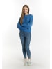 myMo Damen Strickpullover in Himmelblau