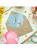 Mr. & Mrs. Panda Klappkarte Lieblings-Tante mit Spruch in Blau Pastell