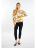 Albee Women Strickpullover in Curry Weiss