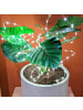 MARELIDA LED Lichtbündel mit Draht Pflanzenbeleuchtung L: 40cm in silber