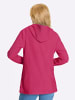 Sieh an! Long-Fleecejacke in fuchsia