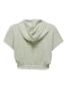 JACQUELINE de YONG Kapuzen Hoodie Sweat T-Shirt JDYSHINE in Grau