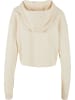 Urban Classics Urban Classics Damen Ladies Oversized Cropped Light Terry Hoodie in whitesand