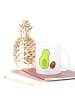 Mr. & Mrs. Panda Kaffeetasse Avocado Kern rollt ohne Spruch in Transparent