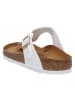 Birkenstock Tieffußbett Pantolette GIZEH BF WHITE in weiß