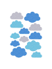 Buokids Wandsticker Wolken