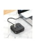 HOCO HOCO HUB Adapter 4in1 Typ C auf USB3.0*3+RJ45 Gigabit Ethernet in Schwarz
