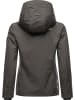 Marikoo Übergangsjacke Erdbeere in Anthracite