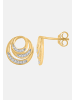 Diamant Exquis Ohrringe aus 375 Gelbgold mit Diamant