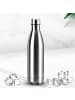 Intirilife Isolierflasche Isolierkanne Thermosflasche Thermoskanne 750ml in SILBER