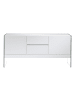 Angel Cerdá Anrichte 3063 in Glas / Weiß – (B)180 x (H)85 x (T)45 cm
