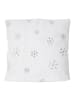 MCW Set Kuscheldecke mit Deko-Kissen Schnee, Standard