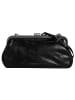 SPIKES & SPARROW Abendtasche echt Leder in schwarz