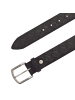 Vanzetti Gürtel Leder schwarz