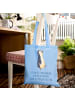 Mr. & Mrs. Panda Schultasche Pinguin mHerzieren mit Spruch in Sky Blue