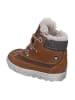 PEPINO Lauflern Schnürstiefel Warmfutter Winterboot in braun