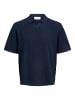 Jack & Jones Gestricktes Polo in Sky Captain