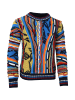 Carlo Colucci Strickpullover Casartelli in Navy