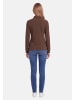 U.S. Polo Assn. U.S. POLO ASSN. Damen Poloshirt Longsleeve P-076 in Braun