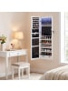 SONGMICS Schmuckschrank Berit in Weiß - (B)37 x (H)10 x (T)120 cm
