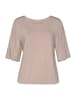 Vivance T-Shirt in sand, schwarz