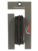 Adeliás Herren Armband – Lederarmband aus Leder 19 cm in schwarz
