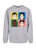 F4NT4STIC Sweatshirt Sex Education Blur Cover Netflix TV Series in grau meliert