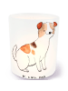 Mr. & Mrs. Panda Teelichthalter Glas Jack Russell Terrier Moment... in Transparent