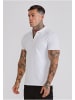 SikSilk Polo Shirt in white