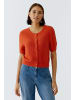 Oui Strickjacke in burnt tangarine