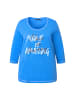 Ulla Popken Shirt in pazifikblau
