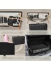 tectake 2 Zonen Massageliege-Set Freddi 210 x 95 x 84 cm, schwarz