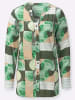 creation L Druckbluse in khaki-pistazie-bedruckt