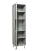 58 aufm Kessel VITRINE Erna 51x45x197 Pinie Green matt Lack