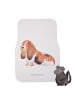 Mr. & Mrs. Panda Fußmatte Fürs Auto Hund Basset Hound ohne Spruch in Weiß