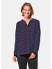 GOLDNER Kurzgröße:  Bluse Moderne Druckbluse in legerer Form in bunt / gemustert