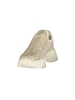Laura Biagiotti Beige Polyurethan Damen Sneaker