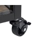 Wenko RUSTICO Küchenwagen in Schwarz, (B) 80 x (H) 89,5 x (L) 40 cm