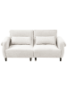 Beliani 3-Sitzer Sofa WETLAN in Weiß/Schwarz - (W) 192 x (H) 84 x (L) 85 cm