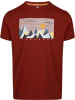 Trespass T-Shirt "Ennadai Casual Printed Tshirt" in Rot
