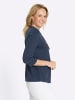 Sieh an! 3/4-Arm-Shirt in dunkelblau