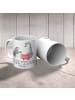 Mr. & Mrs. Panda Tasse Mama Herz Gold mit Spruch in Weiß